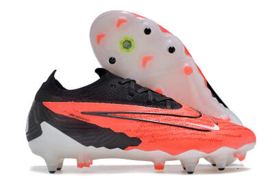 Nike Phantom GX Elite Link Pro SG Low-Tops Soccer Cleats - Red/White/Black