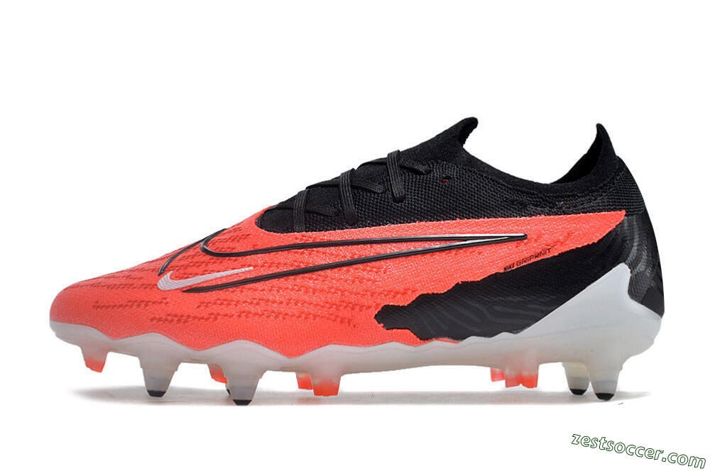 Nike Phantom GX Elite Link Pro SG Low-Tops Soccer Cleats - Red/White/Black 2