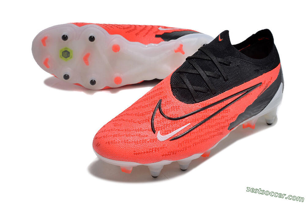 Nike Phantom GX Elite Link Pro SG Low-Tops Soccer Cleats - Red/White/Black 3