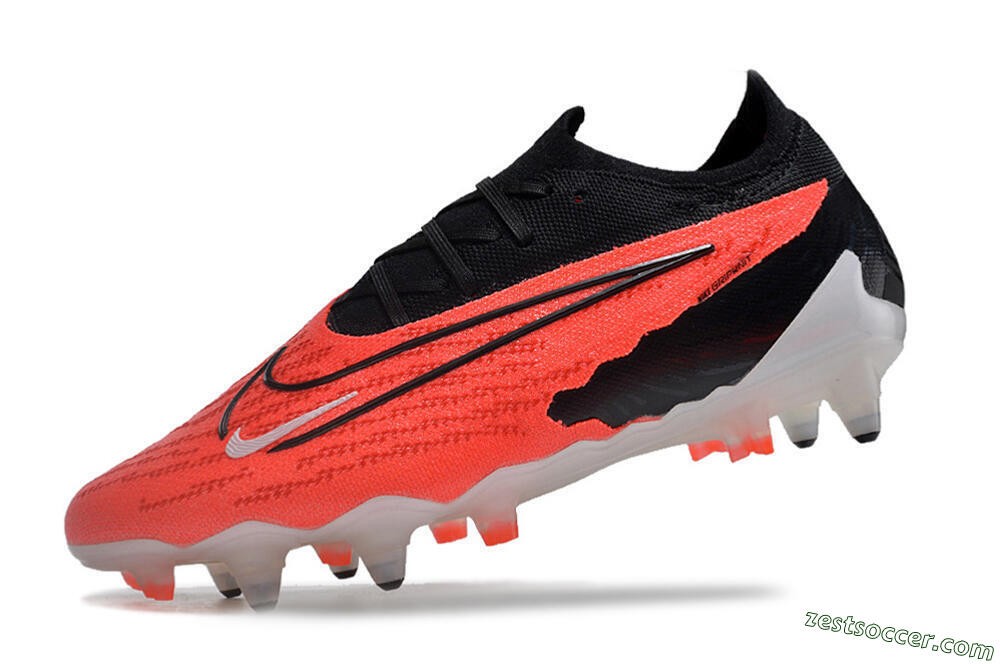 Nike Phantom GX Elite Link Pro SG Low-Tops Soccer Cleats - Red/White/Black 5