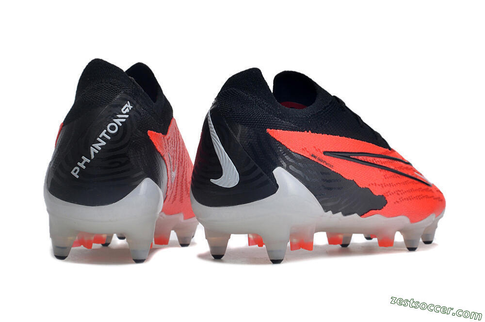 Nike Phantom GX Elite Link Pro SG Low-Tops Soccer Cleats - Red/White/Black 6