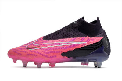 Nike Phantom GX Elite Link Pro SG High-Tops Soccer Cleats - Pink/White/Black