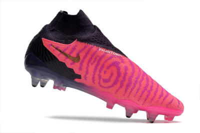 Nike Phantom GX Elite Link Pro SG High-Tops Soccer Cleats - Pink/White/Black