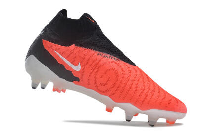 Nike Phantom GX Elite DF Link SG High-Tops Soccer Cleats - Red/White/Black