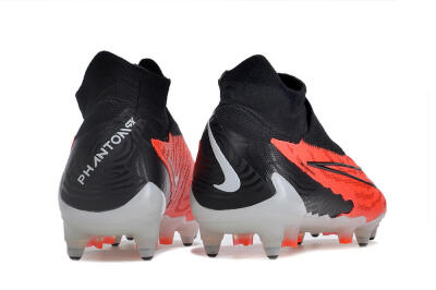 Nike Phantom GX Elite DF Link SG High-Tops Soccer Cleats - Red/White/Black
