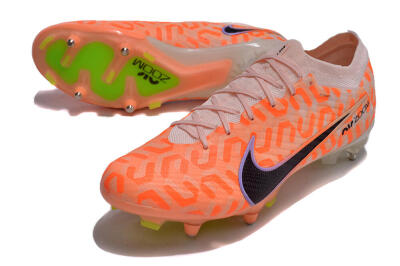Nike Air Zoom Mercurial Vapor 15 Elite SG Low-Tops Soccer Cleats - Orange/Pink/Black/Purple