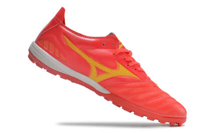 Mizuno Morelia Neo 3 Pro TF Low-Tops Soccer Shoes - Red/Yellow/White