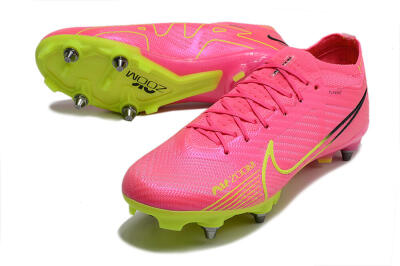 Nike Air Zoom Mercurial Vapor 15 Elite SG Low-Tops Soccer Cleats - Red/Yellow/Black