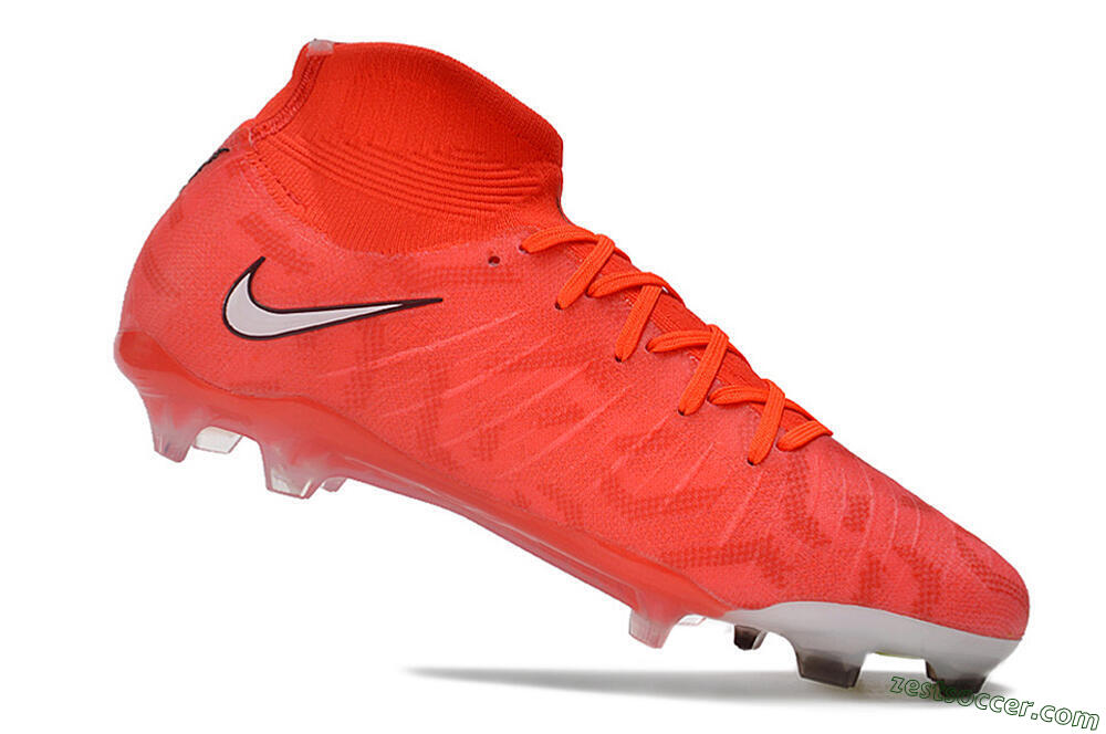 Nike Phantom Luna Elite FG High-Tops Soccer Cleats - Pink/White/Black 4