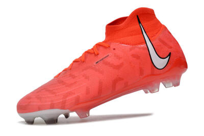 Nike Phantom Luna Elite FG High-Tops Soccer Cleats - Pink/White/Black