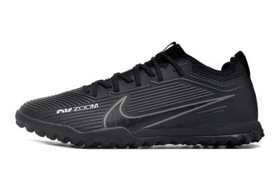 Nike Air Zoom Mercurial Vapor 15 Pro TF Low-Tops Soccer Shoes - Black/White/Yellow