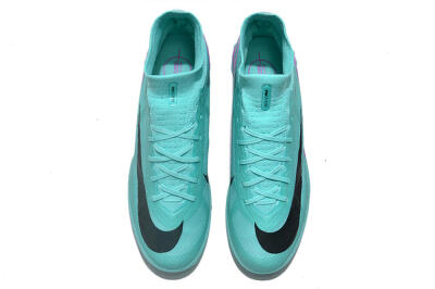 Nike Air Zoom Mercurial Superfly 9 Elite TF High-Tops Soccer Shoes - Blue/Black/Purple