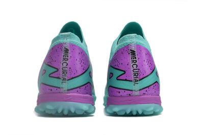 Nike Air Zoom Mercurial Vapor 15 Elite TF Low-Tops Soccer Shoes - Blue/Black/Purple