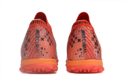 Nike Air Zoom Mercurial Vapor 15 Elite TF Low-Tops Soccer Shoes - Red/White/Black
