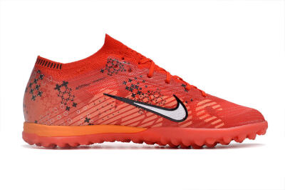 Nike Air Zoom Mercurial Vapor 15 Elite TF Low-Tops Soccer Shoes - Red/White/Black