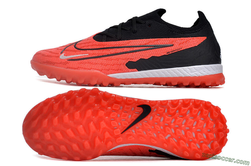 Nike Phantom GX Elite TF Low-Tops Soccer Shoes - Red/Black/White 1