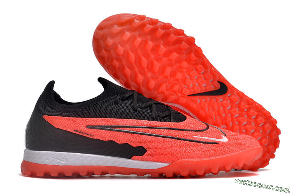 Nike Phantom GX Elite TF Low-Tops Soccer Shoes - Red/Black/White 0