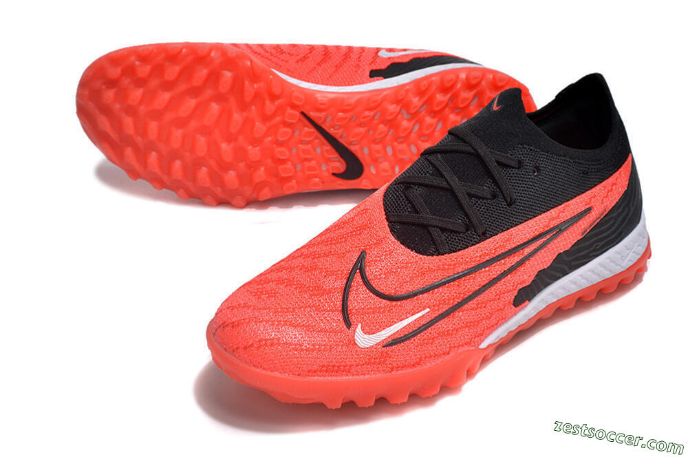 Nike Phantom GX Elite TF Low-Tops Soccer Shoes - Red/Black/White 3