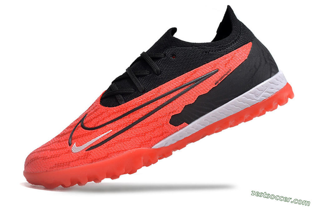 Nike Phantom GX Elite TF Low-Tops Soccer Shoes - Red/Black/White 5