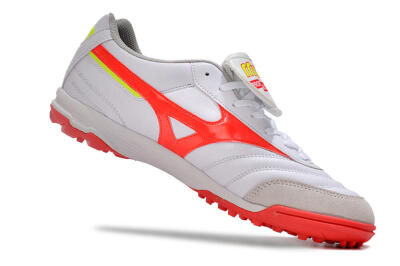 Mizuno Morelia Classic TF Low-Tops Soccer Shoes - White/Red/Green