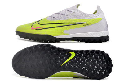 Nike Phantom GX Elite TF Low-Tops Soccer Shoes - Green/Blue/White
