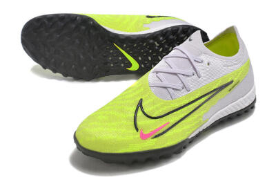 Nike Phantom GX Elite TF Low-Tops Soccer Shoes - Green/Blue/White