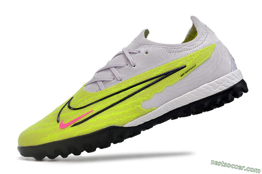 Nike Phantom GX Elite TF Low-Tops Soccer Shoes - Green/Blue/White 5