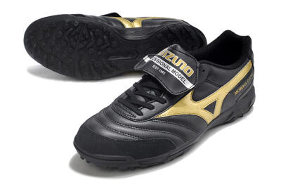 Mizuno Morelia Classic TF Low-Tops Soccer Shoes - Black/Gold