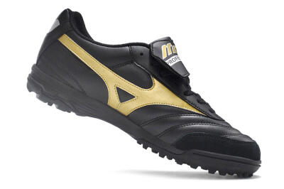 Mizuno Morelia Classic TF Low-Tops Soccer Shoes - Black/Gold