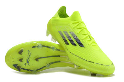 Adidas F50 Adizero FG Low-Tops Soccer Cleats - Yellow/Black