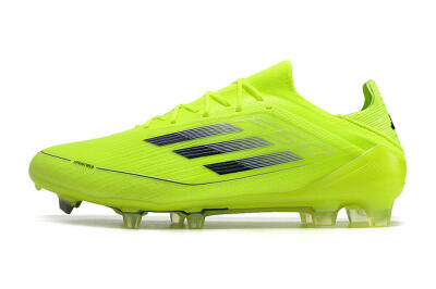 Adidas F50 Adizero FG Low-Tops Soccer Cleats - Yellow/Black