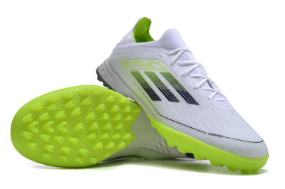 Adidas F50 Adizero TF Low-Tops Soccer Shoes - Whtie/Black/Green