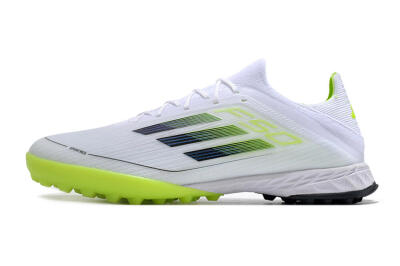 Adidas F50 Adizero TF Low-Tops Soccer Shoes - Whtie/Black/Green