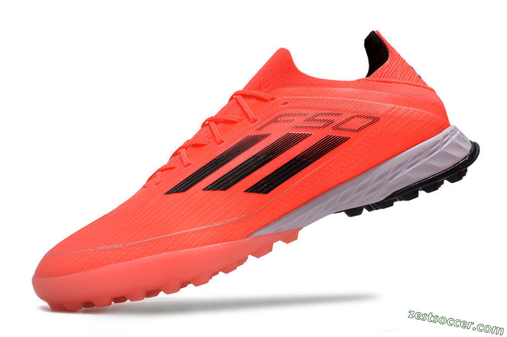 Adidas F50 Adizero TF Low-Tops Soccer Shoes - Red/Black 5