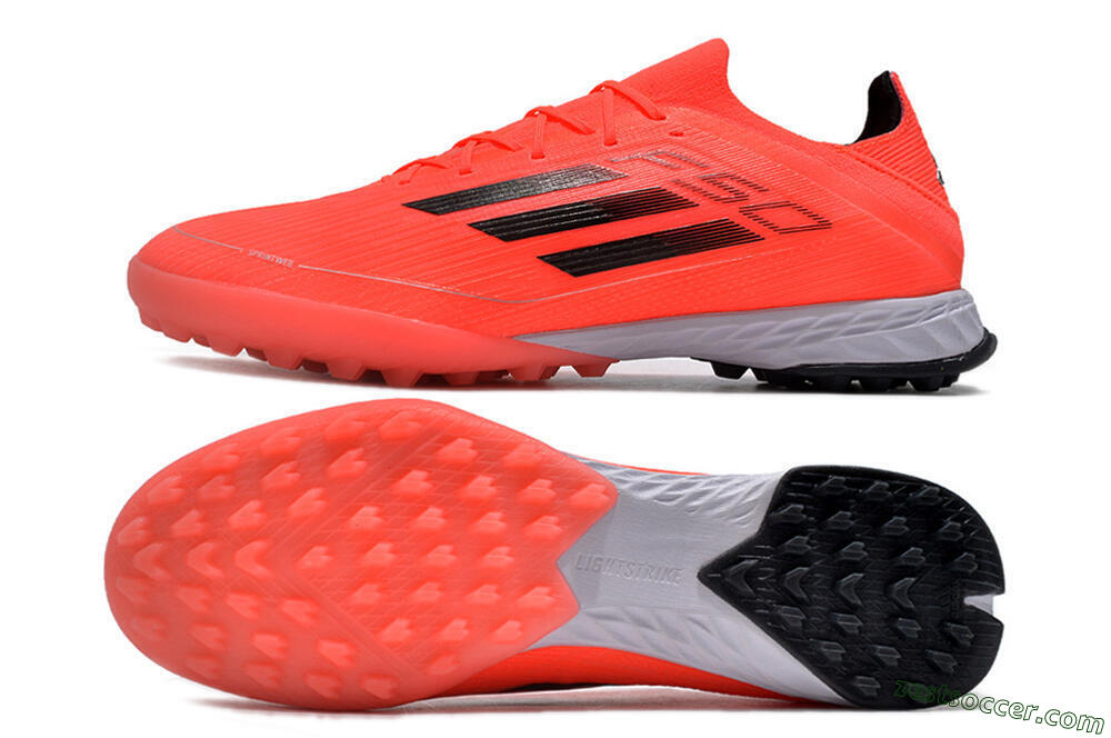 Adidas F50 Adizero TF Low-Tops Soccer Shoes - Red/Black 1