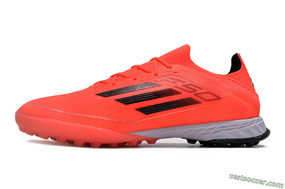 Adidas F50 Adizero TF Low-Tops Soccer Shoes - Red/Black 2