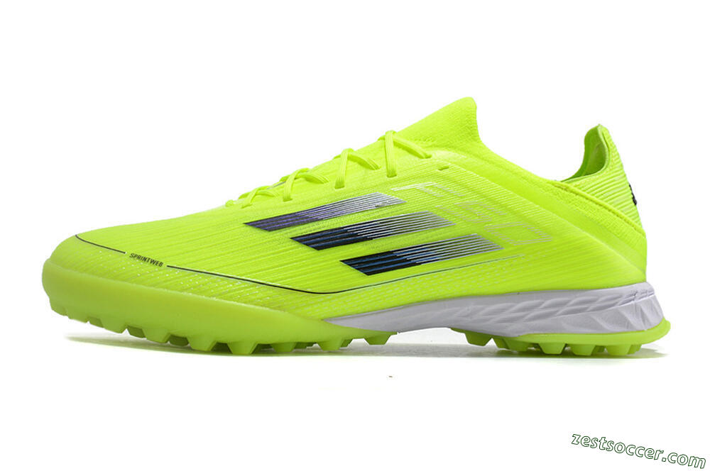 Adidas F50 Adizero TF Low-Tops Soccer Shoes - Yellow/Black 2