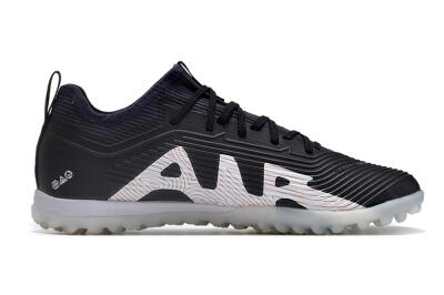 Nike Air Zoom Mercurial Vapor 15 Pro TF Low-Tops Soccer Shoes - Black/Gold/White