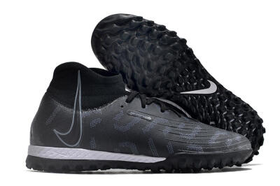 Nike Phantom Luna Elite NU TF High-Tops Soccer Shoes - Black/Grey/White
