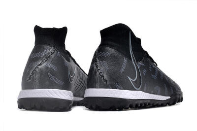 Nike Phantom Luna Elite NU TF High-Tops Soccer Shoes - Black/Grey/White