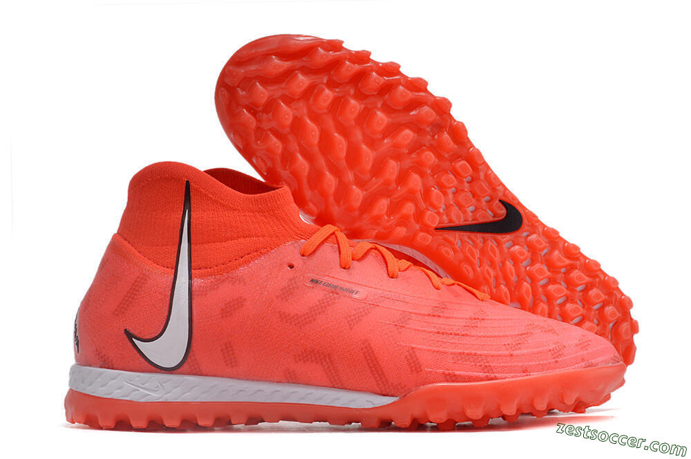 Nike Phantom GX DF Elite TF High-Tops Soccer Shoes - Red/Silver/Black 0