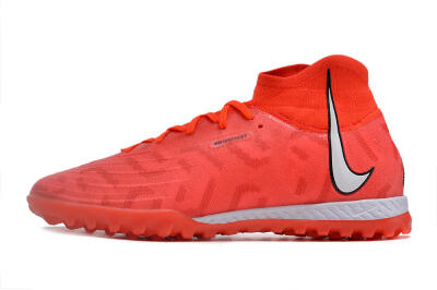 Nike Phantom GX DF Elite TF High-Tops Soccer Shoes - Red/Silver/Black