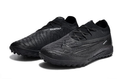 Nike Phantom GX Elite TF Low-Tops Soccer Shoes - Black/White/Silver