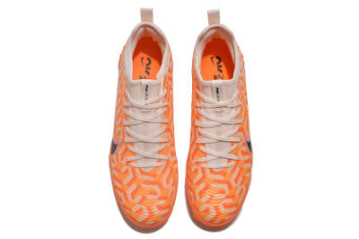 Nike Air Zoom Mercurial Vapor 15 Pro TF Low-Tops Soccer Shoes - Orange/Purple/Black