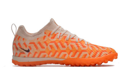 Nike Air Zoom Mercurial Vapor 15 Pro TF Low-Tops Soccer Shoes - Orange/Purple/Black