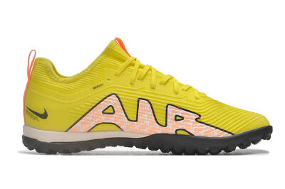 Nike Air Zoom Mercurial Vapor 15 Pro TF Low-Tops Soccer Shoes - Yellow/Pink/White/Black