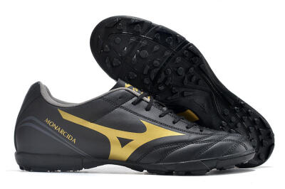 Mizuno Monarcida Neo Ckassic TF Low-Tops Soccer Shoes - Black/Gold