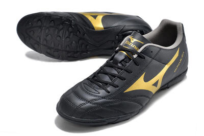 Mizuno Monarcida Neo Ckassic TF Low-Tops Soccer Shoes - Black/Gold