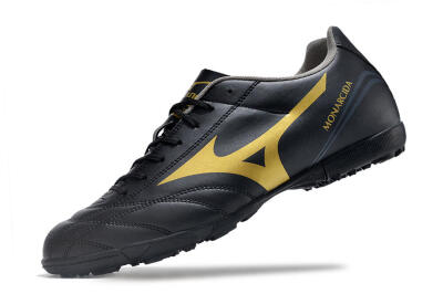Mizuno Monarcida Neo Ckassic TF Low-Tops Soccer Shoes - Black/Gold