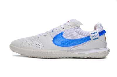 Nike Street Gato IC Low-Tops Soccer Shoes - White/Blue